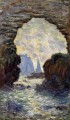 The Rock Needle Seen through the Porte d Aumont Claude Monet